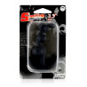 SMILIING BUTT PLUG 3.5 BLACK